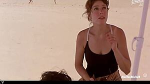 Clotilde Courau and Charlotte Rampling in Sexy Scene