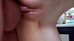 Filthy Step Sis Begs For A Swift Kitchen Cock Pounding