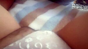 Latina with big natural tits gets creampie doggystyle