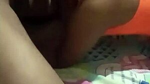 beautiful latina stepdaughter gives blowjob to father-in-law to go out