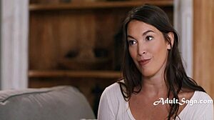 Tarot Reader Licks Roommate's Wet Pussy