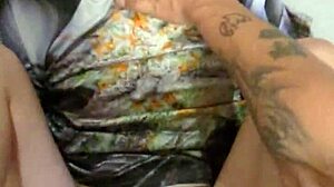 Breed whore gets humiliated as birth control is thrown out and she's fucked full of cum.