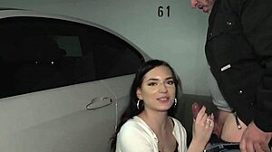 Amateur Babe Fucked Outdoors In Doggystyle! Wet And Teasing With Big Cock!