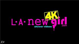 What happens when a cute teen slut showers before a steamy photoshoot? Intriguing secrets unfold.