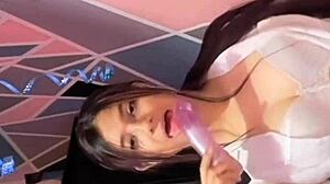 Wife Worshiping Fat Ass And Tits In Bisexual Bunny Backstage Bathing Scene