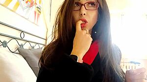 chantal as the hot stepmom in a sexy catsuit for an interactive pov session