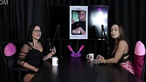 Belinha Baracho Shows Off Blowjob Skills with Elisa Sanches