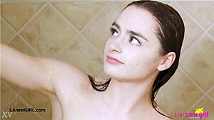 What happens when a cute teen slut showers before a steamy photoshoot? Intriguing secrets unfold.