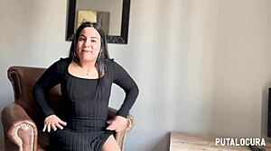 Torbe tricks shy chubby Salomé into modeling and fucks her in hotel room.