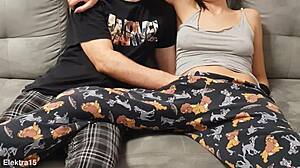 Big Booty Stepsister So Fucking Hot, Made Me Cum All Over Her