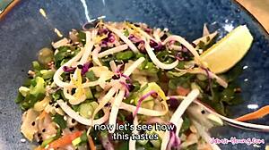 Cute petite Jamie Young rides big cock in Budapest