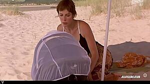 Clotilde Courau and Charlotte Rampling in Sexy Scene