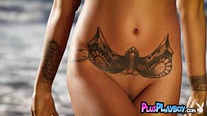 Curly Ebony Jossa Nova Shows Perfect Big Ass Exposed