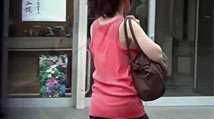 asian teen 18+ filmed outside in public voyeur scenes