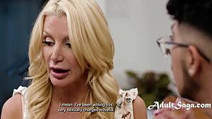 Stepmom Brittany Andrews and Diego Perez get kinky in taboo play