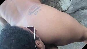 conheci uma baixinha gordinha e sexy na praia de nudismo, veja o final!