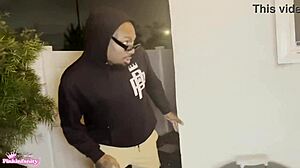 Hot Latina stepmom fucks stepson until dad catches them and joins in