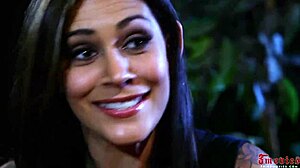 I watch Raylene and Zoey Holloway passionately licking