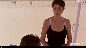 Clotilde Courau and Charlotte Rampling in Sexy Scene