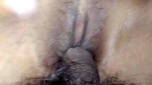 Pretty Girl's Shaved Pussy Gets Licked and Fucked to Intense Orgasm, Creampie