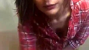 I’m obsessed with this sexy petite milf teasing with her plump ass