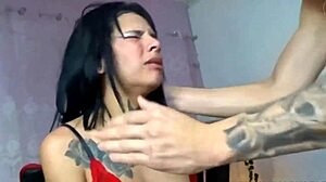 Helena Enjoys Wild 3some with Two Friends in Private Room