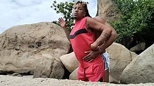 in the airport back, i fucked a muscular guy and made him my bitch