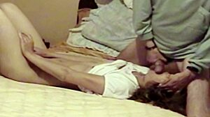 Real Hidden Cam - First Time Blowjob and Fuck with Stepbrother, Cum Inside