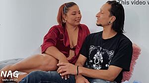 Mi Prima Cachonda Me Convence de Follarmela Mientras No Esta Su Marido 😏