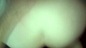 Stepsister poses doggy with huge cock