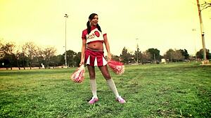 playing with my friend's girlfriend's ass shaking and big cock riding?