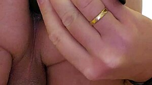 A gay solo explores anal with a big plug.