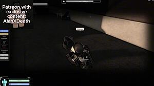 Found this precious girl and fucked her wild in roblox criminality condo