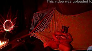 Moaning loudly as I finger her wet pussy