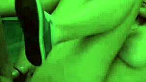 teenrobber jade amber, a hot shoplifter with big natural tits, agrees to blowjob in the office after getting caught