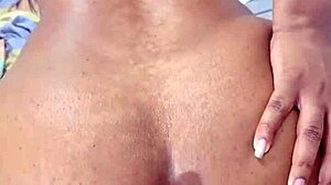 feeling the intense pleasure as this latina opens her big ass for rough anal fucking