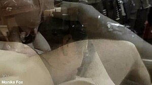 i dominate monika fox with hard anal fingering and brutal facefuck, cumming in her mouth