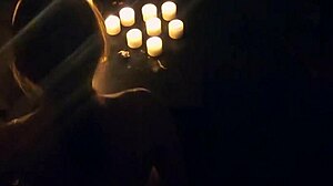 Pyro slut ignites fire fetish in shower roleplay with teen slut pussy