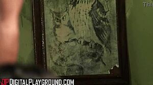 digitalplayground - katrina jade fucks a handsome guy in a haunted hotel and gets a dripping creampie