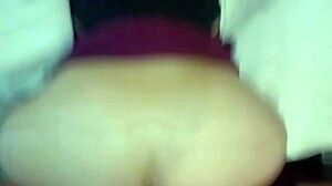 submissive latina stepmom handles family matters while husband is at work