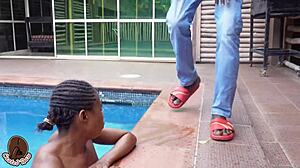 Did She Get A Big Black Cock After Swimming?