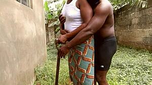 straight 10 minutes of nonstop back shots on her big ass in the garden