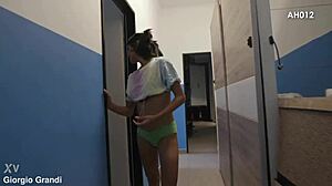 i'm watching veronica leal and anna de ville in a sloppy blowjob scene