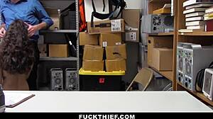 Suspect Teen Punished Hard In Backroom!