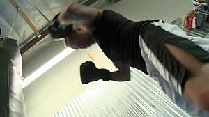 Wet Pussy Dive After Fight Leads to Screaming Missionary Cum