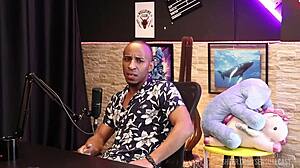 i love this sensual black cast compilation part 4 in sheer red lingerie...