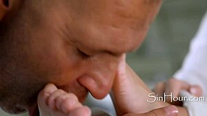 Blonde Candee Sucks Cock Before Anal Fucking