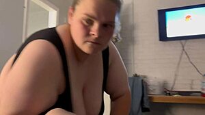 Sucking her small dick until she cums in my mouth