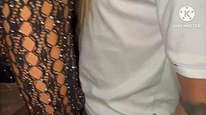 wife's tight pussy rubbing on young cock at hotel party?