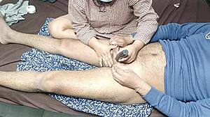 Stepmom Trims My Cock Hair In Homemade Rimjob